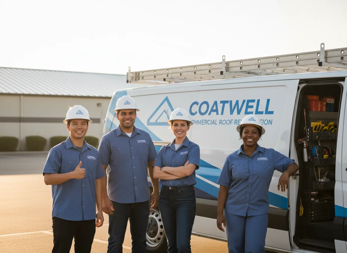 Commercial roof coating company in Loxley, AL